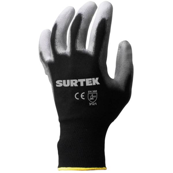 Guante nylon nitrilo espumado grande Surtek