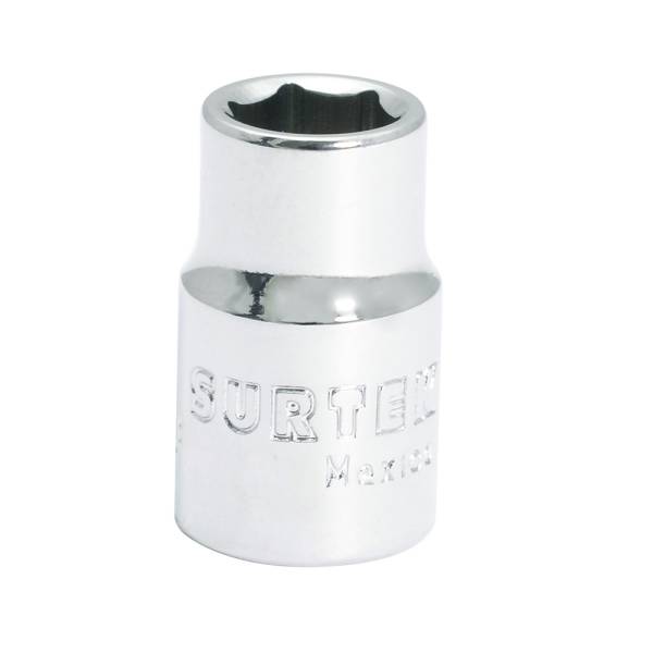 Dado cuadro 3/8" hexagonal standard 7/16 F5114H Surtek