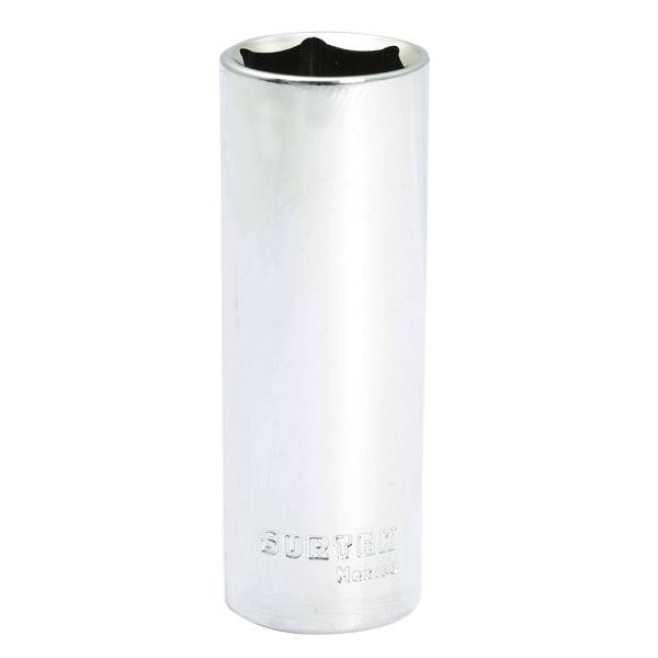Dado largo cuadro 1/2" hexagonal standard 13/16" Surtek