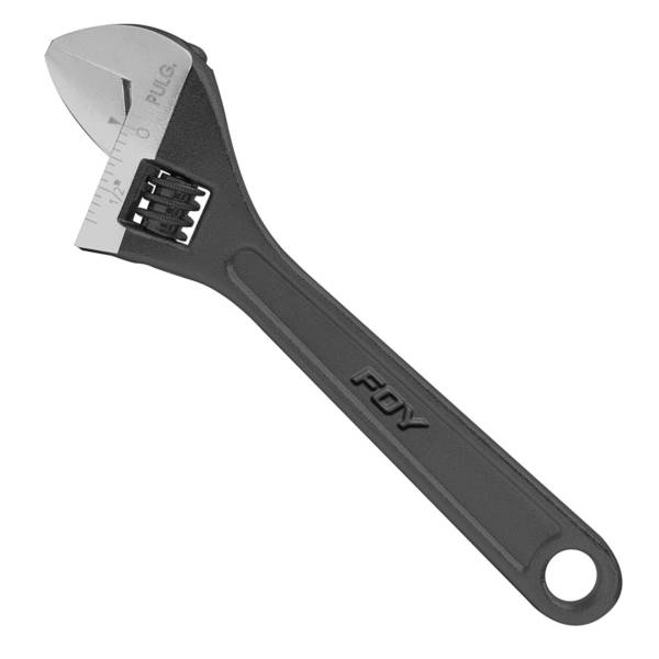 Llave ajustable (perico) 10" pavonada 140430 FOY