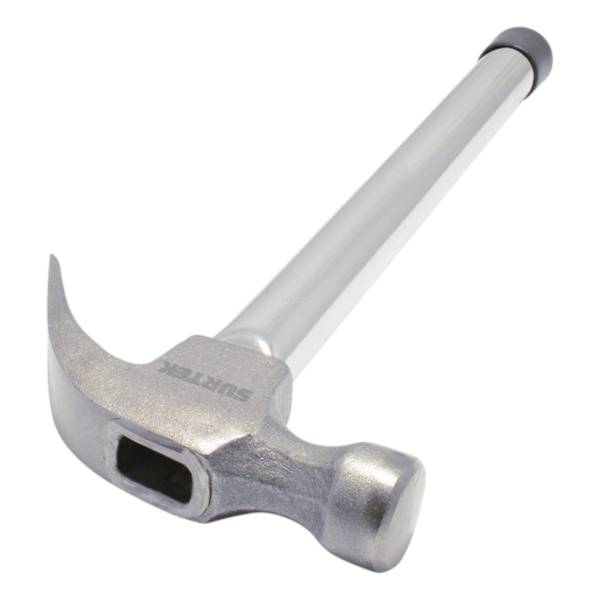 Martillo uña recta mgo/tub 16oz Surtek