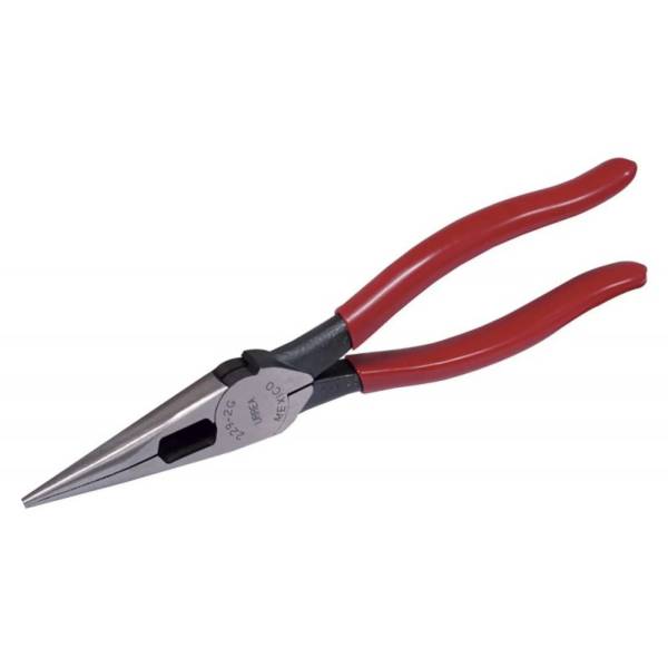 Pinza de punta y corte 8-9/32 pulgadas mango rubber grip Urrea