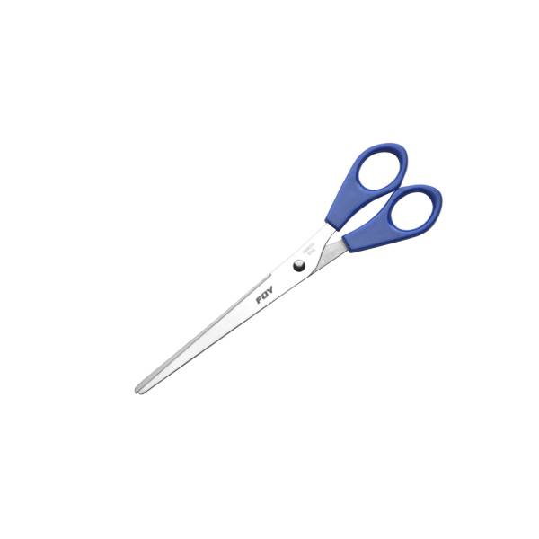 Tijera de acero inoxidable para casa y oficina con mangos recubiertos 7" TIJO7F FOY