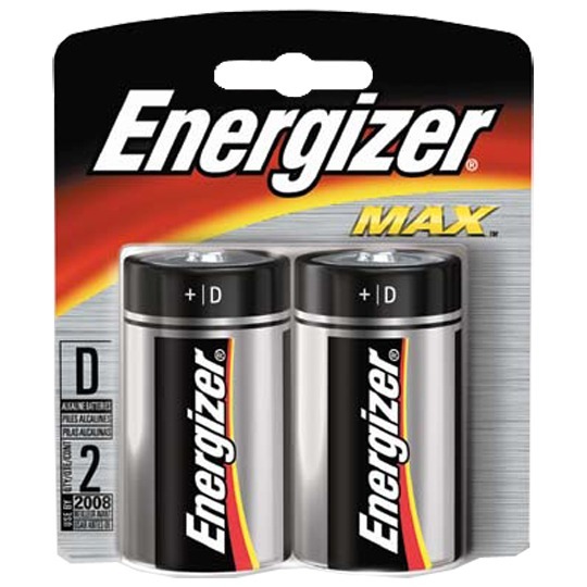 Pila alcalina D blister con 2 pz e95bp-2 energizer