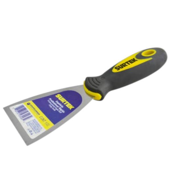 Espátula flexible de acero 050 mm 2 pulgadas con mango comfort
