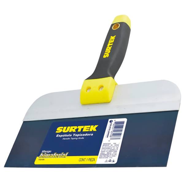 Espatula tapizadora acero 12" mango de plastico 123112 Surtek