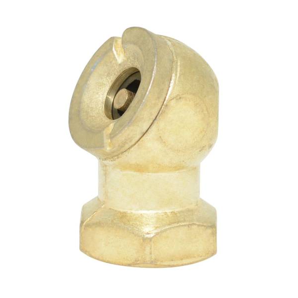 Inflador cabeza sencilla rosca interior para manguera 1/4" Surtek
