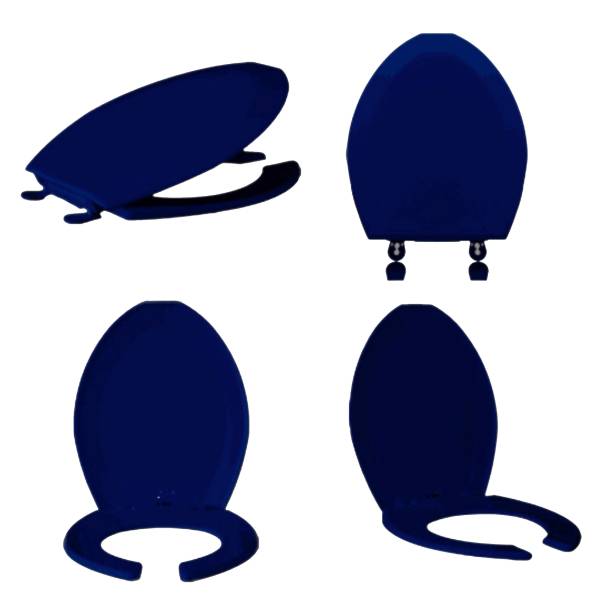 Asiento para sanitario standard azul cobalto Beta