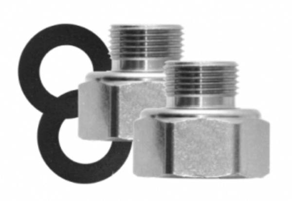 Conector reductor 3/8" x 1/2" niquel AD6C8F Coflex