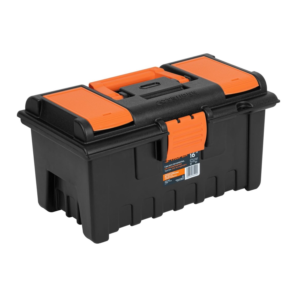Caja para herramienta de 16' con compartimentos, TRUPER