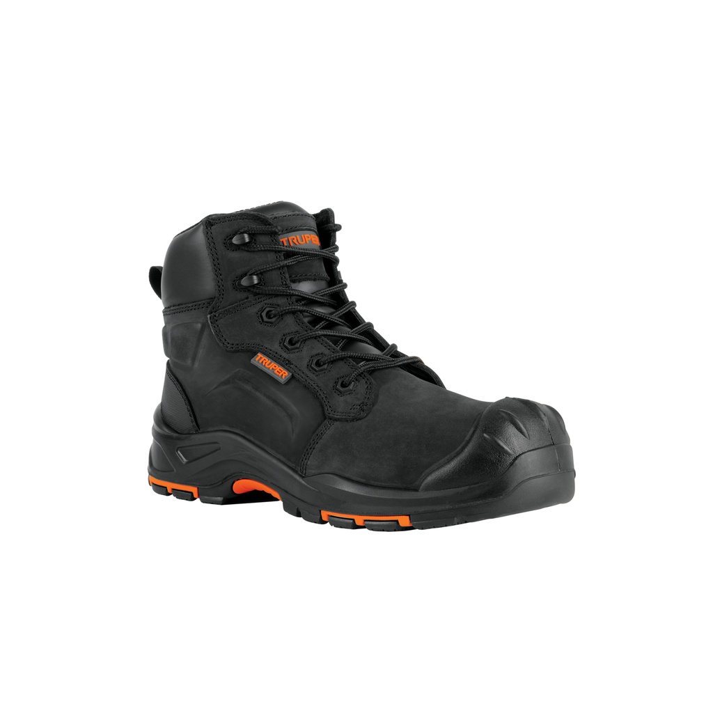 Bota de seguridad negra, #30 dieléctrica antifatiga, TRUPER