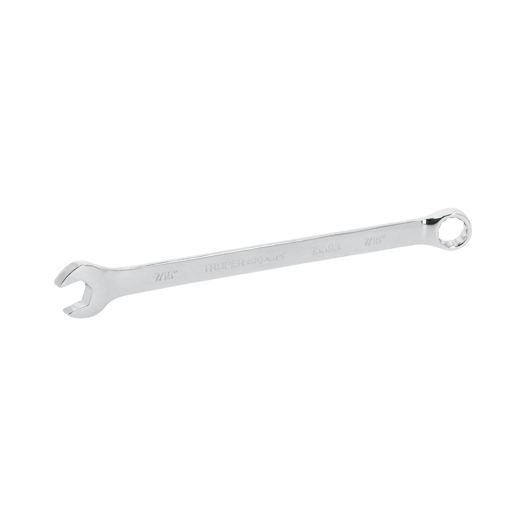 Llave combinada extralarga 7/16' x 183 mm de largo, EXPERT