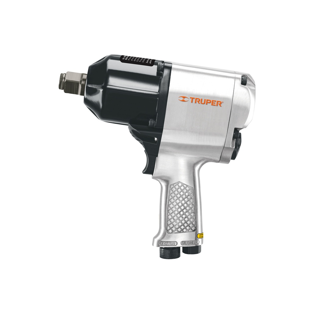 Llave (pistola) de impacto neumática 3/4', ind, TRUPER