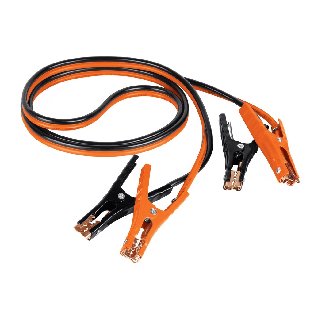 Cables pasa corriente 3 m, 225 A, 8 AWG, con funda, TRUPER