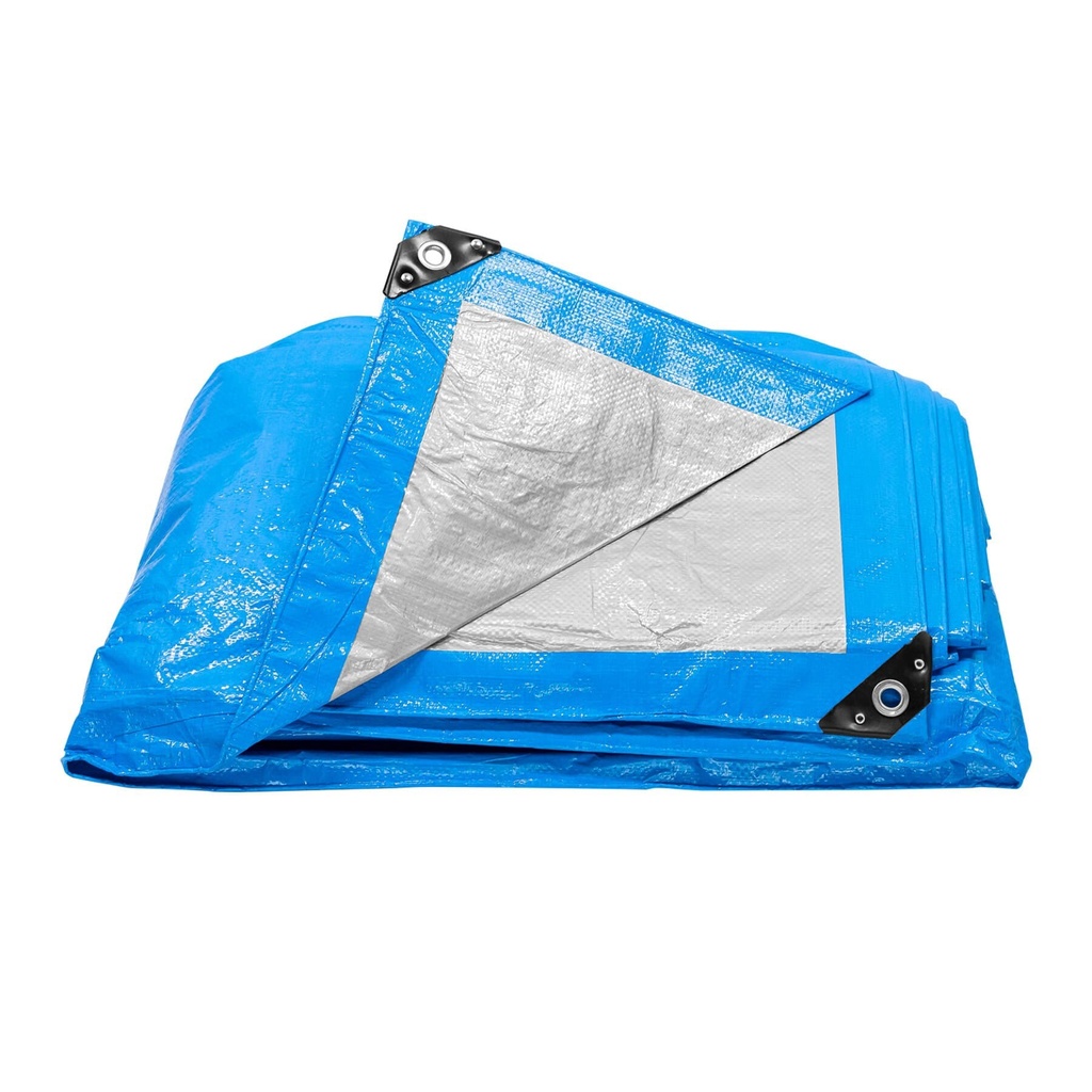 Lona de polietileno 6 x 9 m, azul, 110 g/m2, PRETUL