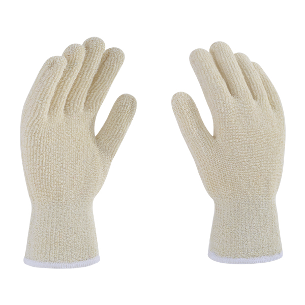 Guante Terry Blanco De Algodón Para Protección