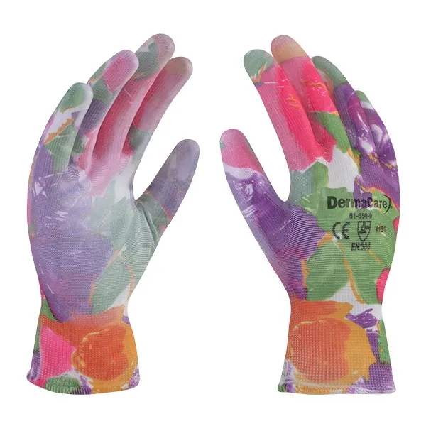 Guante de Jardinería Estampado Talla 7