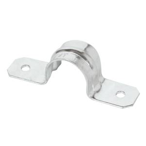 [285678ZN] Abrazadera omega 050mm 2" x 1.2mm con 10pz Vianti