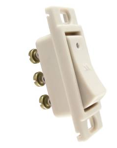 [13489ZN] Apagador escalera blanco Italiana Montana
