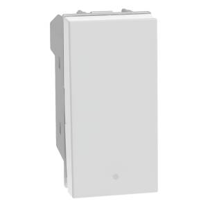 [283275ZN] Apagador sencillo blanco Q GO Bticino