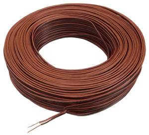 [213593ZN] Cable para bocina bicolor 18awg 100m Kley