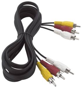 [211126ZN] Cable RCA para audio y video 3 conexiones macho 1.80mt 007 Kley