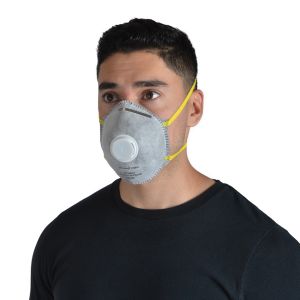 [HY8816] Mascarilla con Válvula y Carbón Activado, Pack de 10