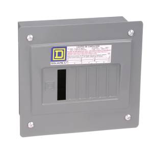[241624ZN] Centro de carga empotrable 6 circuitos 100a QOD6F Square D Schneider
