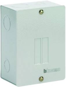 [1720ZN] Centro de carga sobreponer 2 circuitos 50a btn/2sn Btplug Bticino
