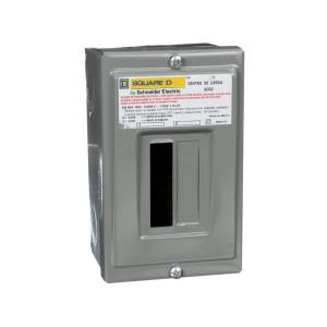 [241621ZN] Centro de carga sobreponer 2 circuitos 50a QOD2S Square D Schneider