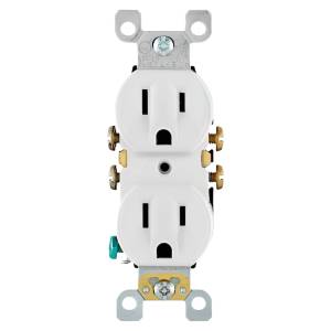 [287357ZN] Contacto duplex 2p+t blanco Leviton