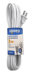 [207652ZN] Extension domestica blanca 03mts ed133b Igoto