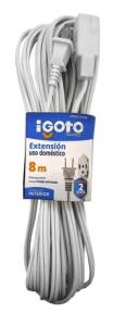 [207656ZN] Extension domestica blanca 08mts ed138b Igoto