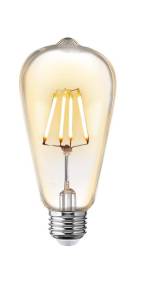 [281692ZN] Foco de led tipo edison/mazorca vintage 5w 2200k LC Aksi