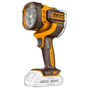 [286857ZN] Linterna inalambrica 2000lm 20v sin bateria y cargador Ingco