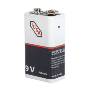 [287194ZN] Pila alcalina 9v blister con 1 pz Iusa