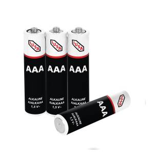 [287191ZN] Pila alcalina AAA blister con 4 pz Iusa