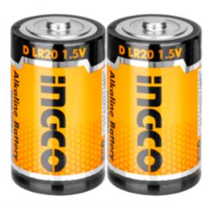 [281049ZN] Pila alcalina D blister con 2 pz HAB1D01 Ingco