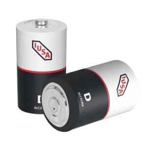 [287193ZN] Pila alcalina D blister con 2 pz Iusa