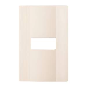 [193018ZN] Placa 1 ventana marfil Montana
