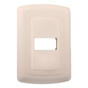 [196584ZN] Placa 1 ventana marfil Toscana Montana