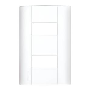 [6332ZN] Placa 2 ventanas blanco Modus Bticino