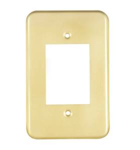 [804ZN] Placa 3 ventanas dorado Italiana Montana