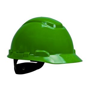 [MM-H704R] Casco de Seguridad Verde, Modelo H-704R con Suspensión de Matraca