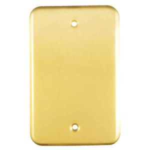 [806ZN] Placa ciega dorado Italiana Montana