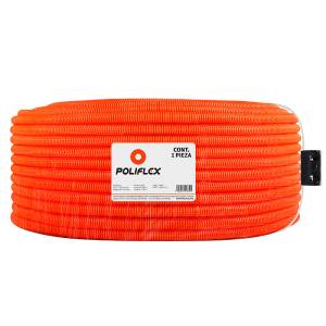 [280832ZN] Poliducto corrugado poliflex sin guia 010mm 3/8 100mt Poliflex
