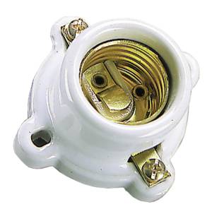 [851ZN] Portalampara ceramica cuadrada Iusa