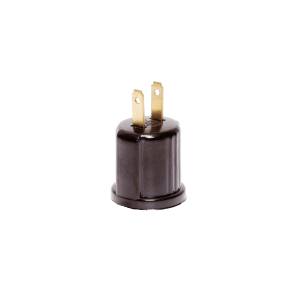 [210563ZN] Portalampara con clavija cafe TCPLC Igoto