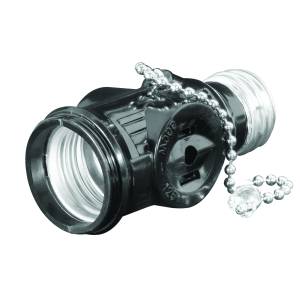 [205380ZN] Portalampara ladron con cadena Iusa
