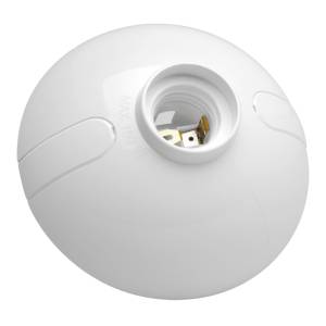 [285944ZN] Portalampara redonda plastica 4" 100w PORP4 Vianti
